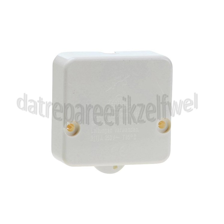 Foto van Q-Link Schakelaar kastschakelaar, wit 12 en 230 volt 