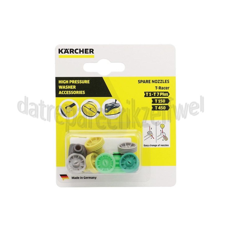 Foto van Karcher Reparatieset T-Racer sproeiers Grijs, K2, K3, K4, K5 