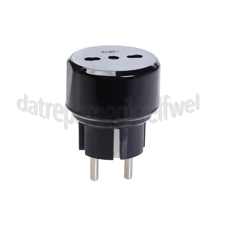 Foto van Brennenstuhl Stekker Verloopstekker IT - NL 16 amp. 250V, geaard 