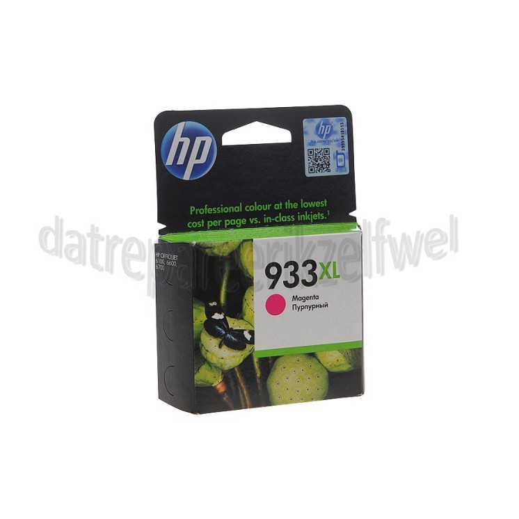 Foto van HP Hewlett-Packard Inktcartridge No. 933 XL Magenta Officejet 6100, 6600 