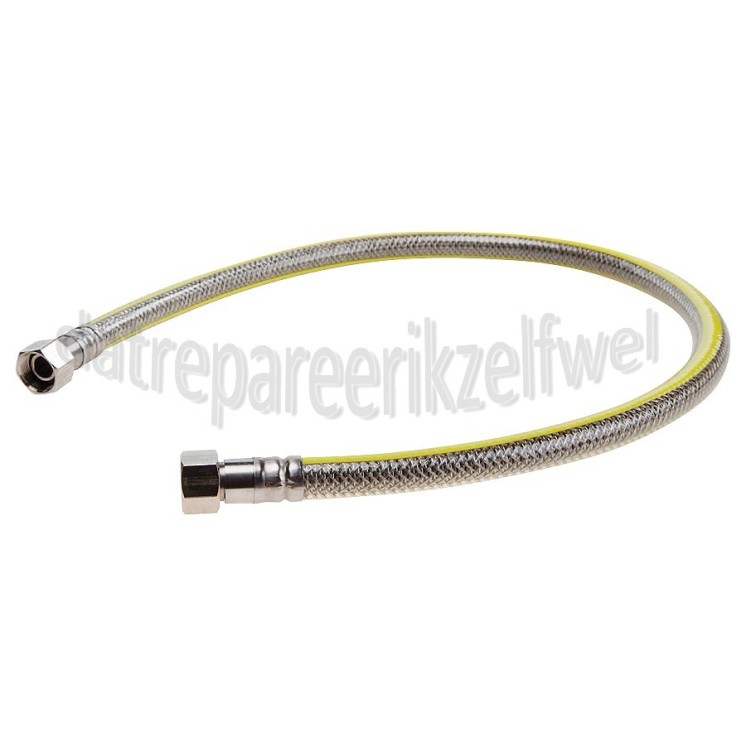 Foto van Raminex Gasslang RVS flexibel voor alle apparaten Superflex 50 cm Met Gastec keurmerk 