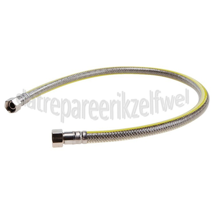 Foto van Raminex Gasslang RVS flexibel voor alle apparaten Superflex 200 cm met gastec keurmerk 