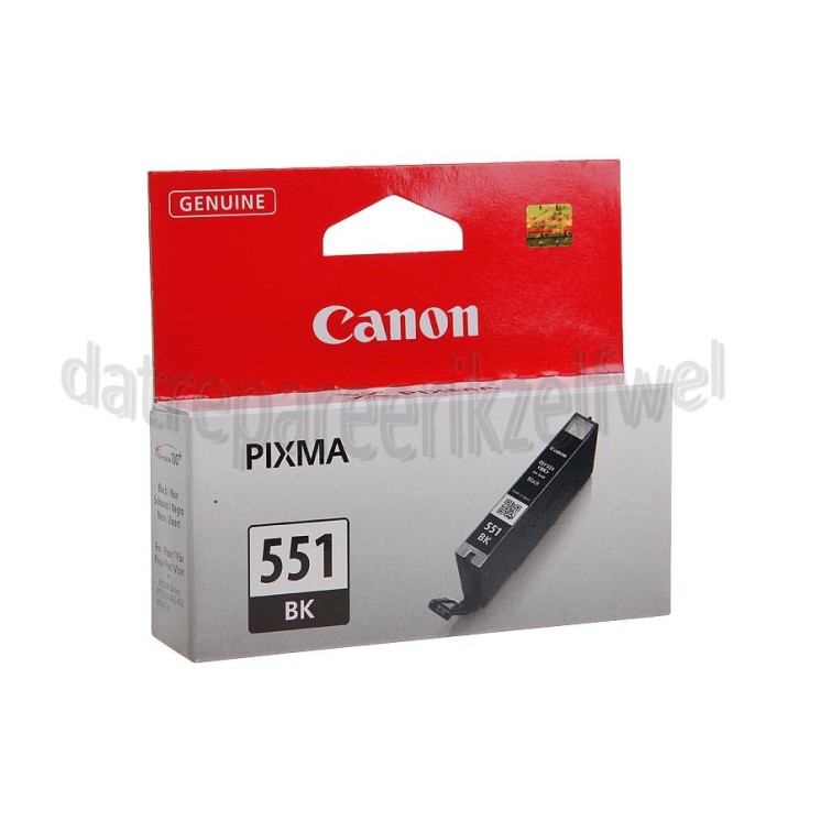 Foto van Canon Inktcartridge CLI 551 Black Pixma MX925, MG5450 