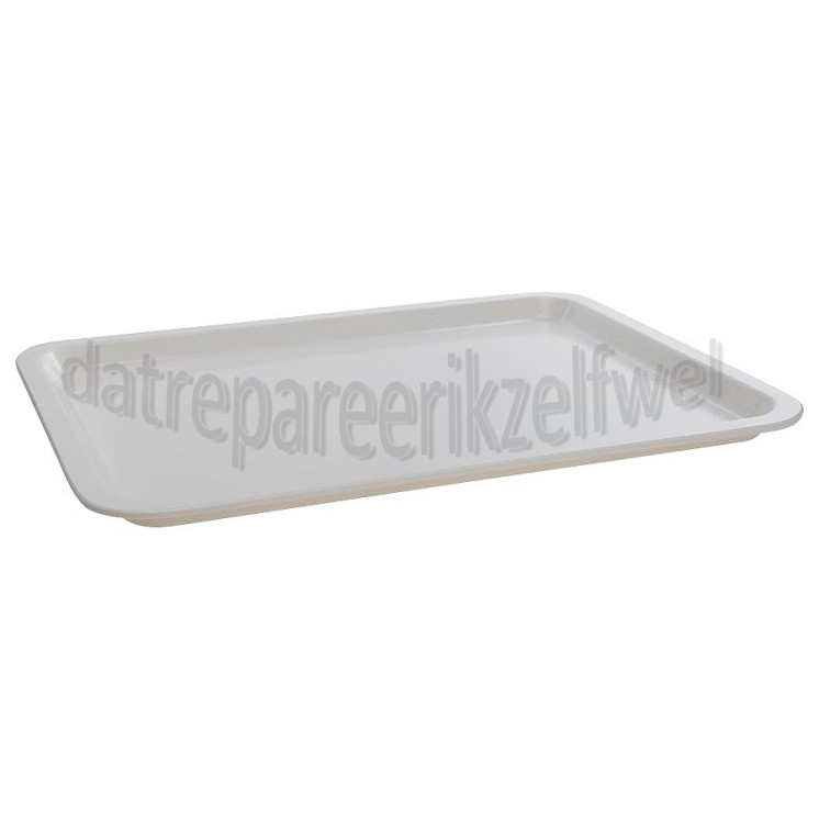 Foto van Pelgrim Bakplaat Keramisch Wit 410x330mm MAG694RVS, MAG695RVS 