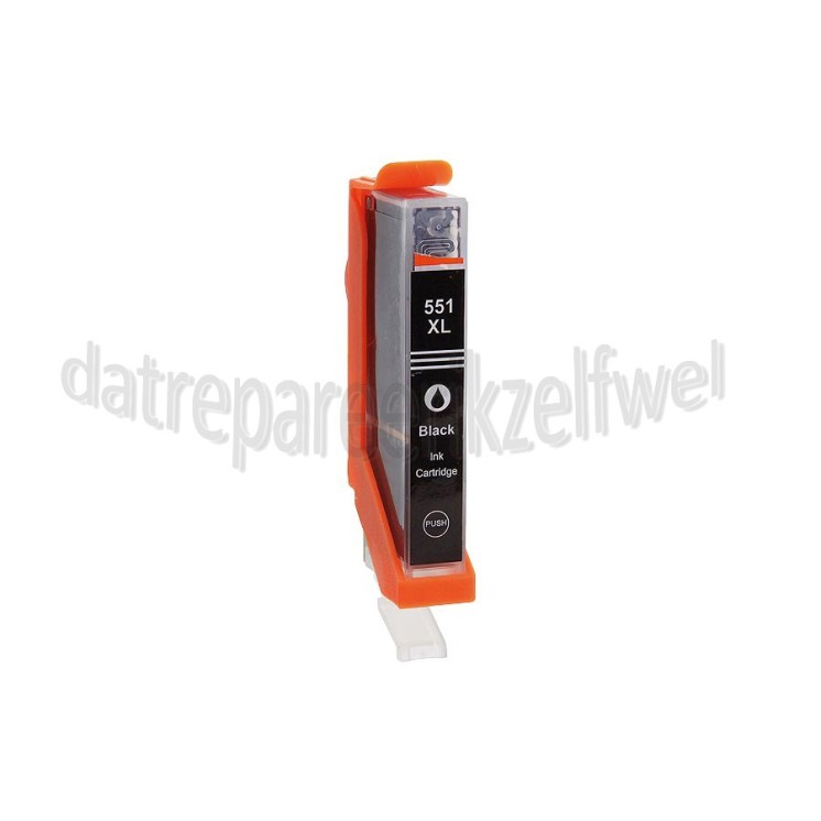 Foto van Easyfiks Inktcartridge CLI 551 Black Pixma MX925 MG5450 