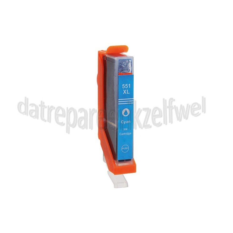 Foto van Easyfiks Inktcartridge CLI 551 Cyan Pixma MX925 MG5450 