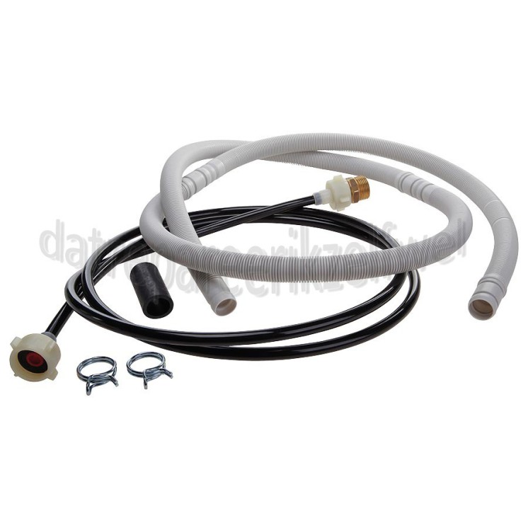 Foto van Bosch Slang Verlengset 2 mtr, toevoer/afvoer voor slang met aquastop GM20411001, SGS84M02EU, SC76M530AU01 
