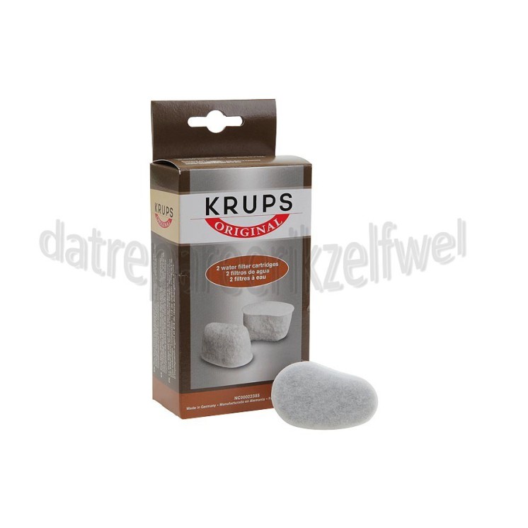 Foto van Krups Waterfilter Cartridge filter, 2 stuks KM5065 