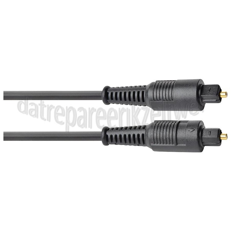 Foto van Easyfiks Optische Kabel Toslink Male - Toslink Male 5.0 Meter, Afgeschermd, Verguld 