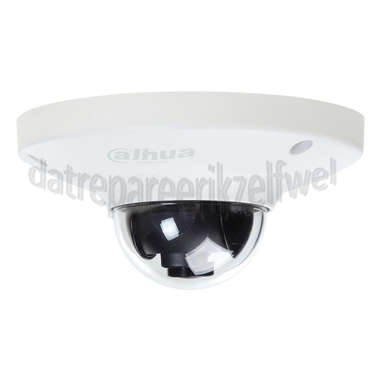 Foto van Dahua Beveiligingscamera 4 Megapixel HD 1080P, Fisheye IP 67, Micro SD opslag tot 128GB 