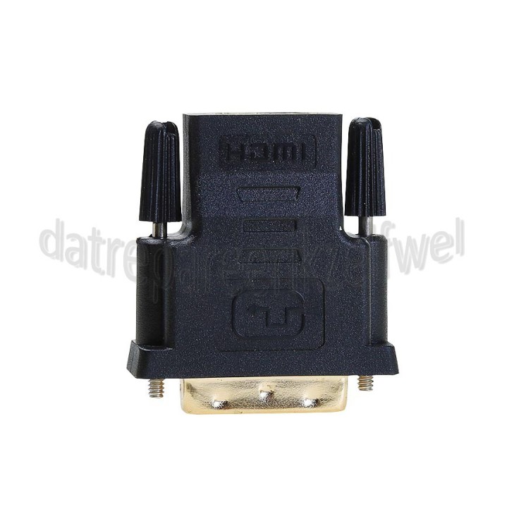 Foto van Easyfiks HDMI Adapter HDMI A Female - DVI Male Verloopstekker 