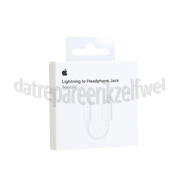 Foto van Apple Lightning cable Lightning naar 3,5mm Jack Audiokabel of hoofdtelefoon 