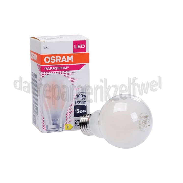 Foto van Osram Ledlamp Standaard LED Classic A100 11W E27 1521lm 2700K Mat 