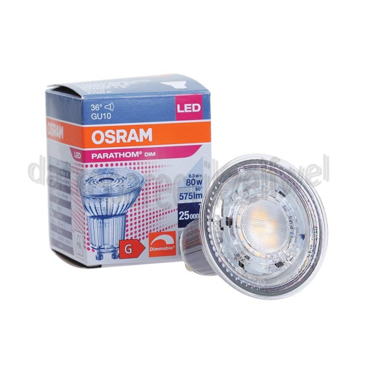 Foto van Osram Ledlamp LED PAR16 Dimbaar 36 graden 8,3W GU10 575lm 2700K 