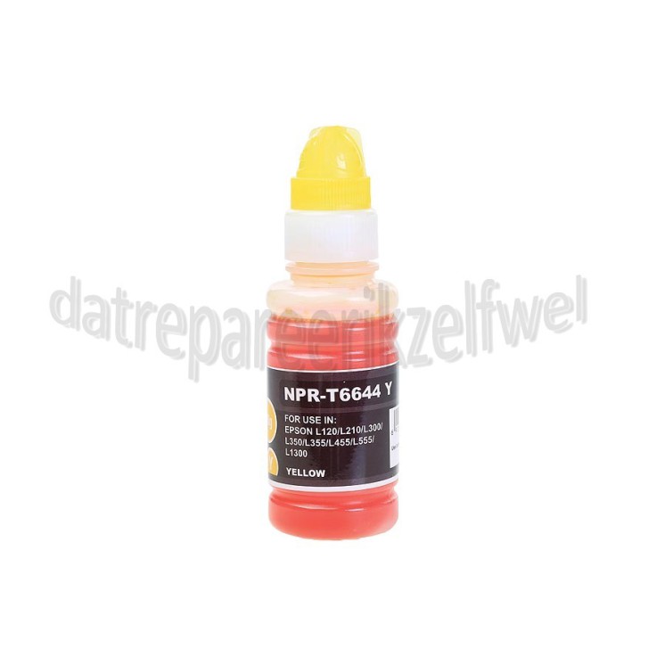 Foto van Easyfiks Inktcartridge T6644 Yellow L300, L355, L555 