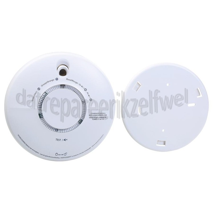 Foto van Fire Angel Rookmelder En Koolmonoxide melder 2 in 1 melder,incl. batt. 