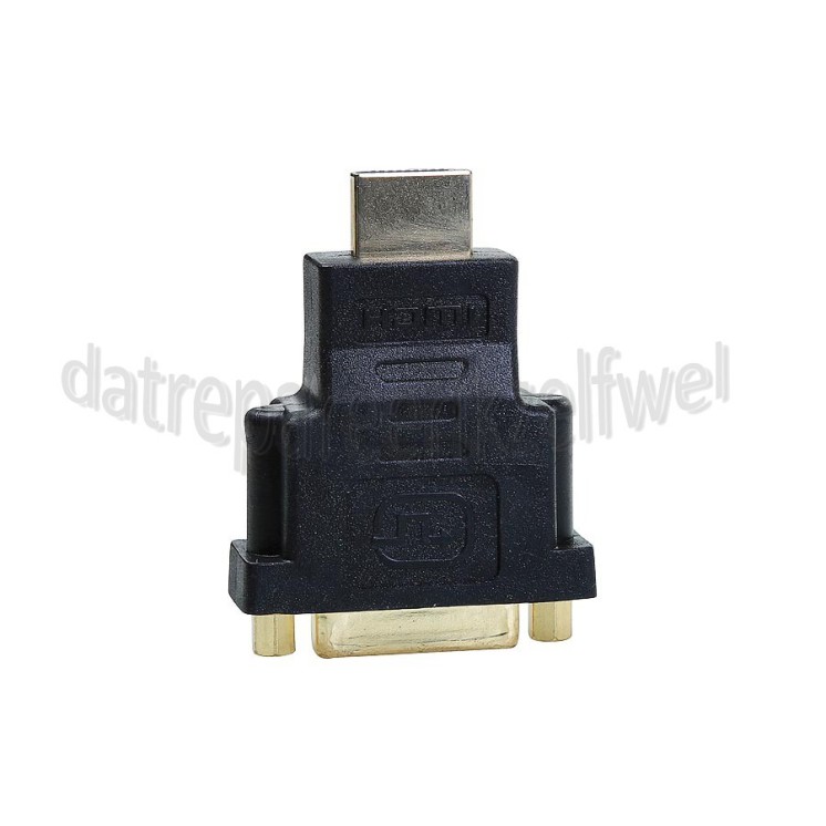 Foto van Easyfiks HDMI Adapter HDMI A Male - DVI Female Verloopstekker 