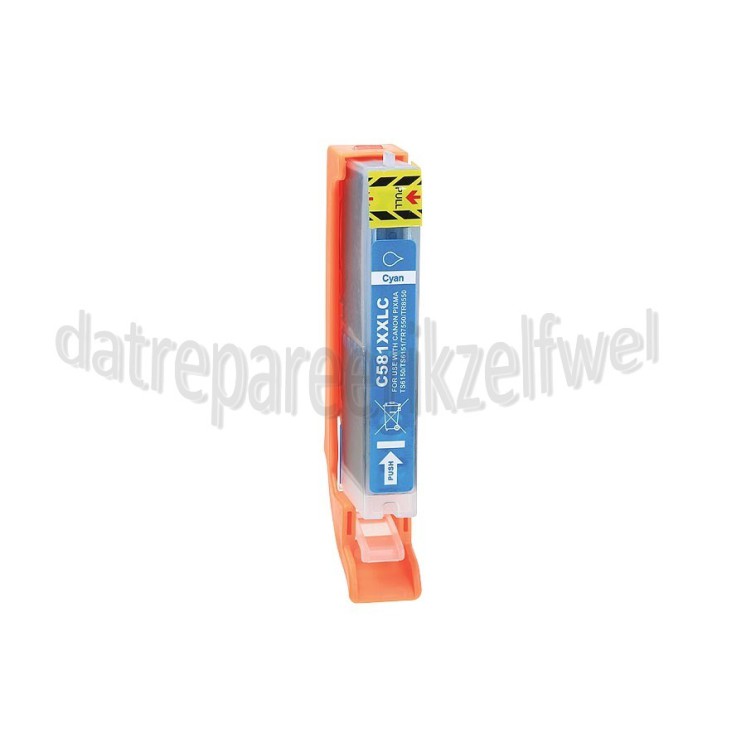 Foto van Easyfiks Inktcartridge CLI 581XXL Cyan Pixma TR7550, TS6150 