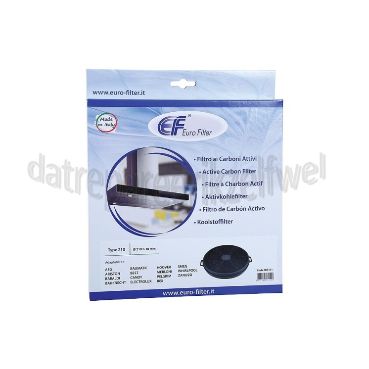 Foto van Eurofilter Filter koolstof -rond- bajonet WH 155-ACC 802-OWA421/455 