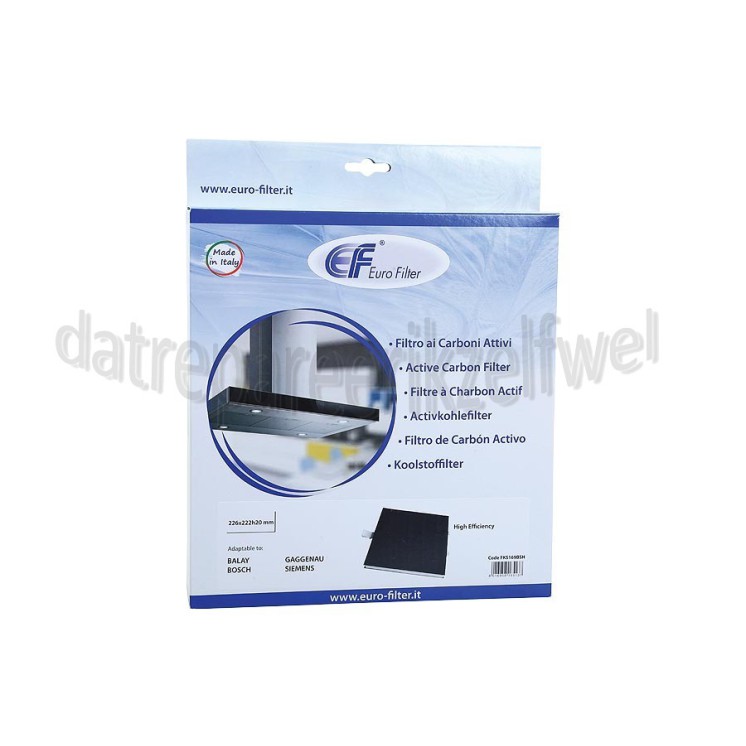 Foto van Filter Koolstof met lip LC86950/01,DKE955, DKE945G 