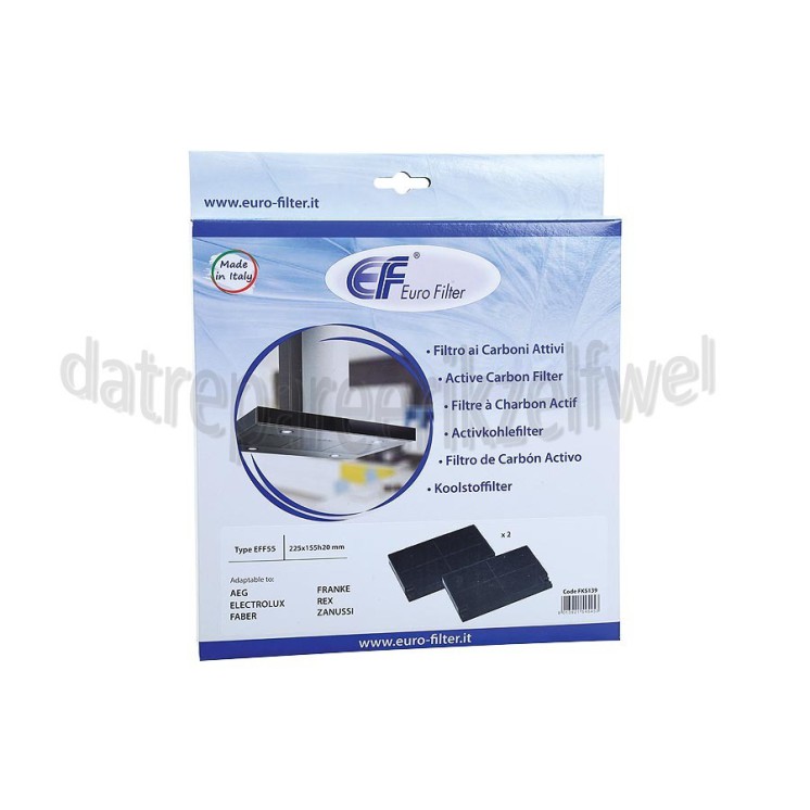 Foto van Eurofilter Filter Koolstof filter KF7509, DF7190, DF7290 