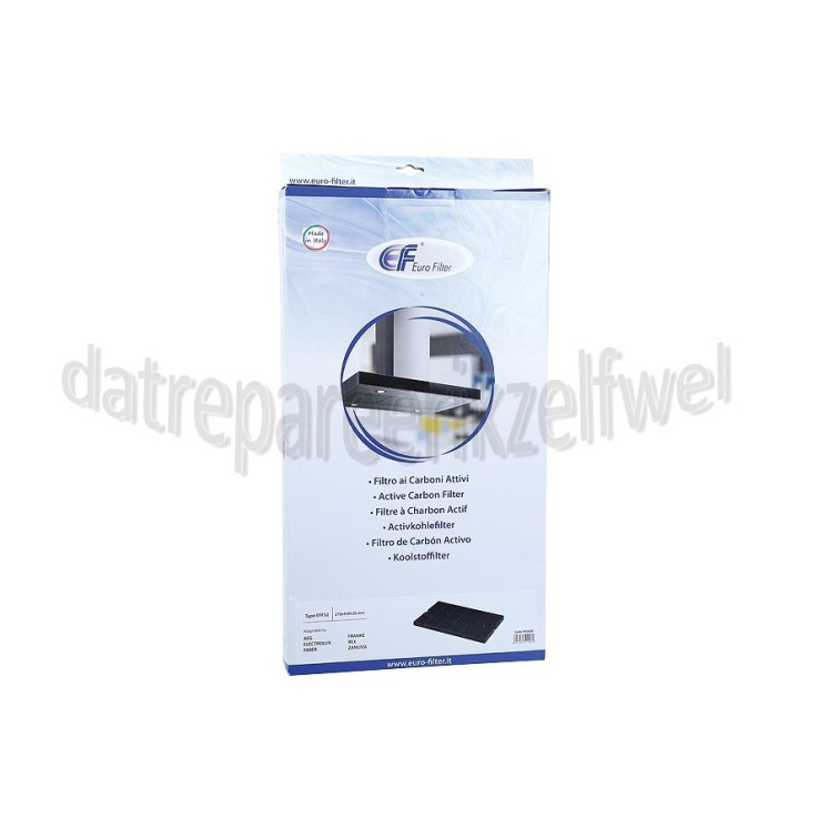 Foto van Eurofilter Filter Koolstof 44x27X2 EFF52 NH 90-6013-NHW 6013 