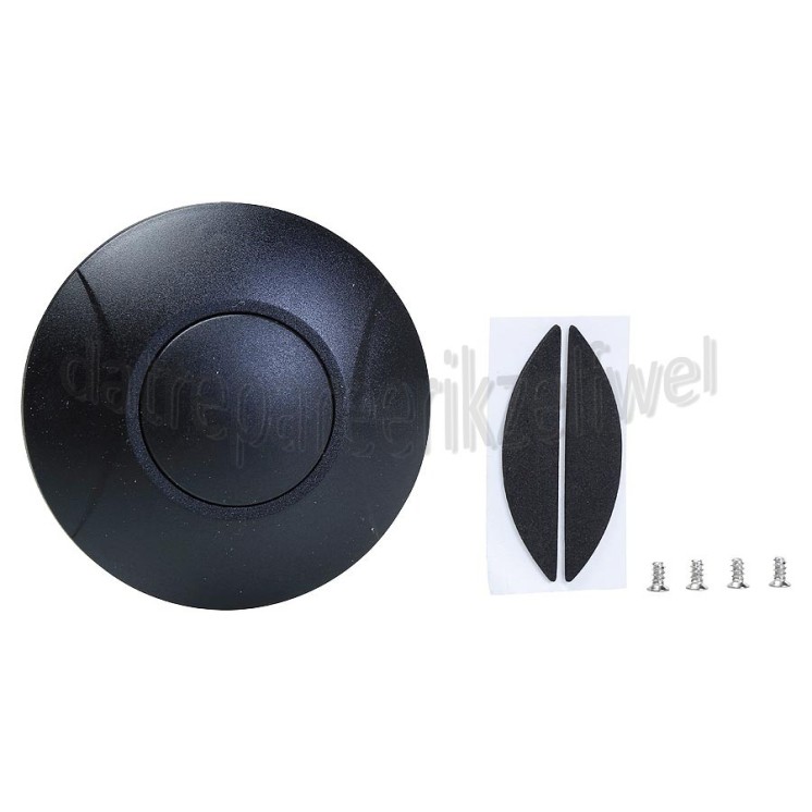 Foto van Vloerdimmer Puls, zwart LED, 3-100 Watt 