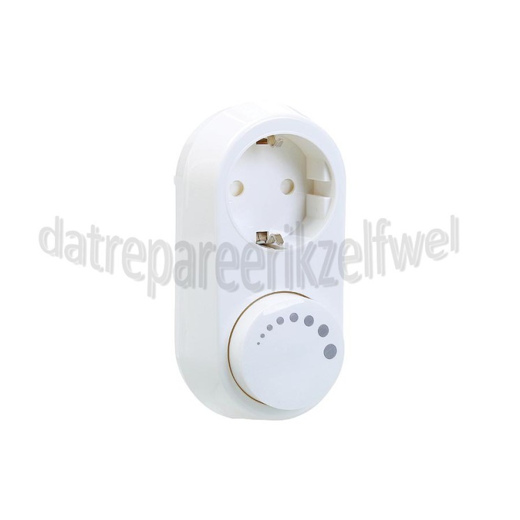 Foto van Dimmer LED stekkerdimmer 5-150 Watt 