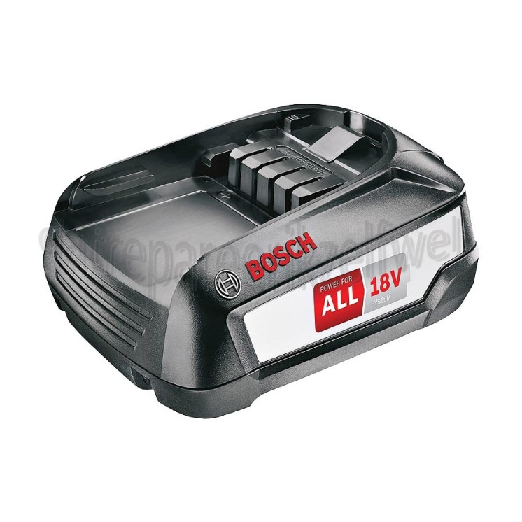 Foto van Bosch Accu 18V Lithium-ion accu BHZUC181, AL1880CV, AL1830CV, AL1815CV 