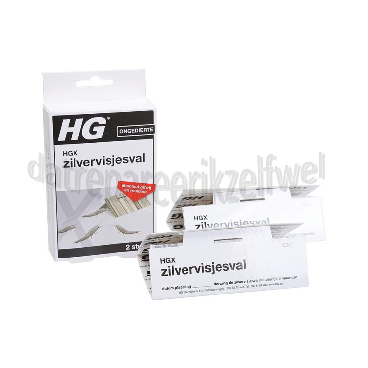 Foto van HG Reiniger HGX Zilvervisjesval 