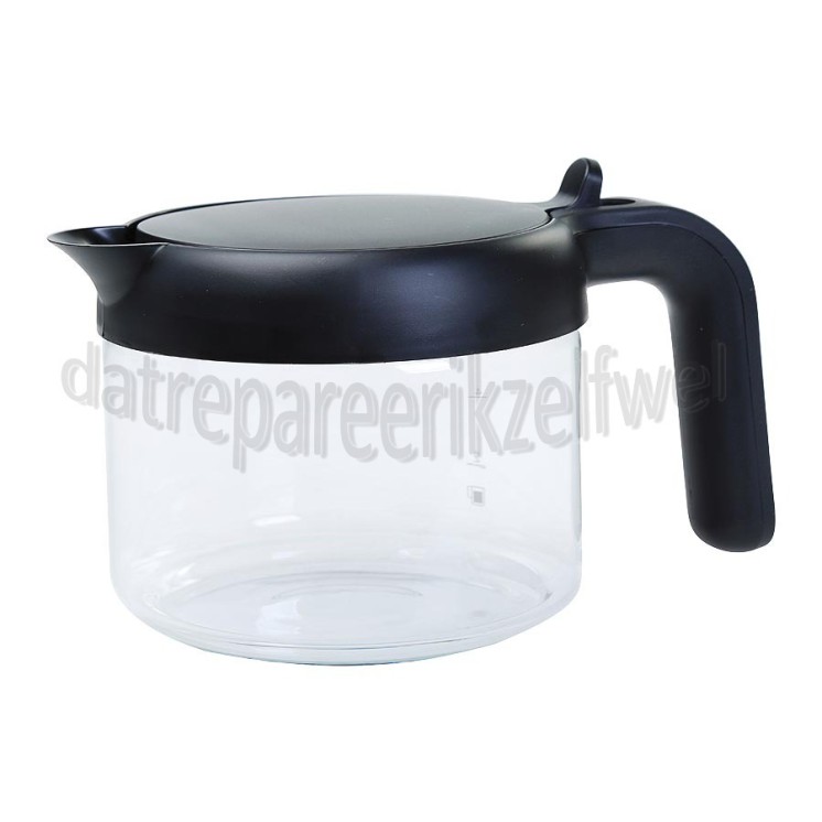 Foto van DeLonghi Koffiekan Glazen kan 6 kops Koffiekan recept van koffie-volautomaten 