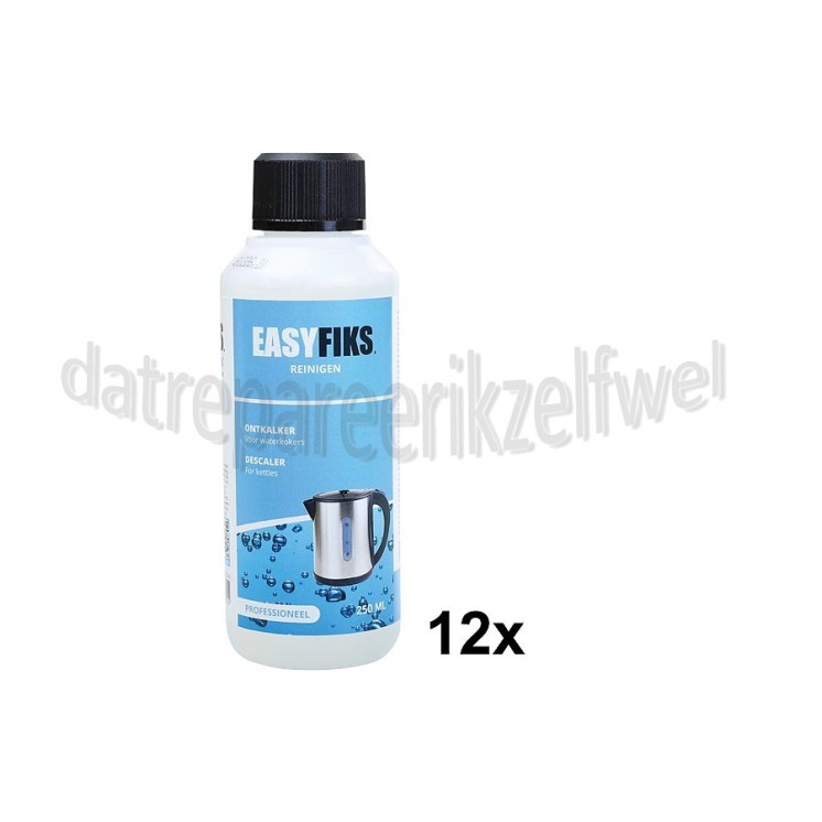 Foto van Easyfiks Reiniger Omdoos a 12st, Ontkalker Waterkokers 