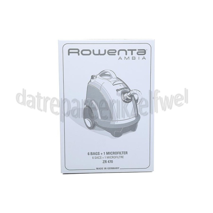 Foto van Rowenta Stofzuigerzak 6 stofzakken + 1 microfilter Ambia 