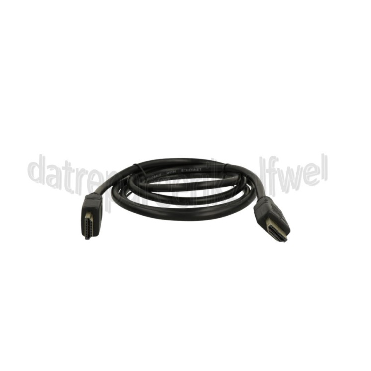 Foto van HDMI 2.0 Kabel HDMI A Male - HDMI A Male 1.5 Meter, High Speed met Ethernet, Verguld 