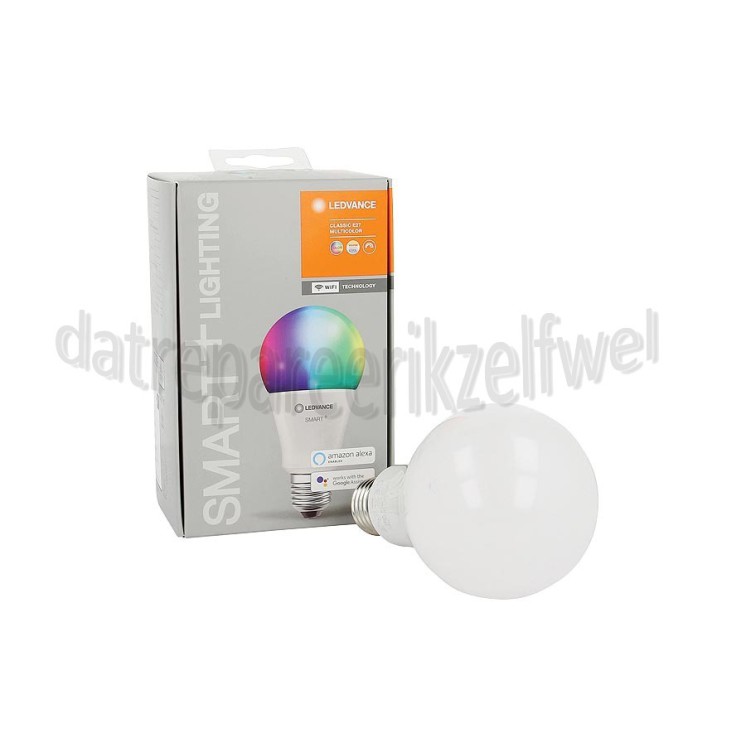 Foto van Ledvance Ledlamp Smart+ Wifi Classic A100 Multicolour E27, 14W, 2700K-6500K, Dimbaar 