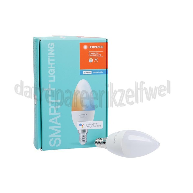 Foto van Ledvance Ledlamp Smart+ Classic B40 Kaarslamp Tunable White Bluetooth, 5W, 2700K-6500K, E14 