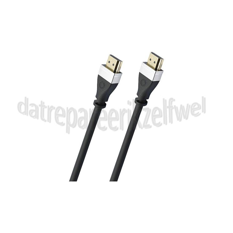 Foto van Oehlbach HDMI 2.1 Kabel Excellence Ultra-High-Speed HDMI kabel HDMI 2.1, 1 meter 