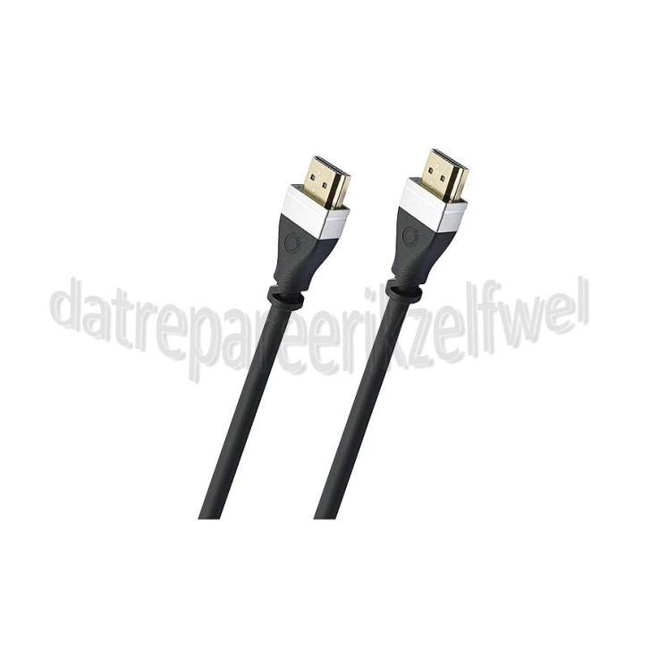 Foto van Oehlbach HDMI 2.1 Kabel Excellence Ultra-High-Speed HDMI kabel HDMI 2.1, 3 meter 