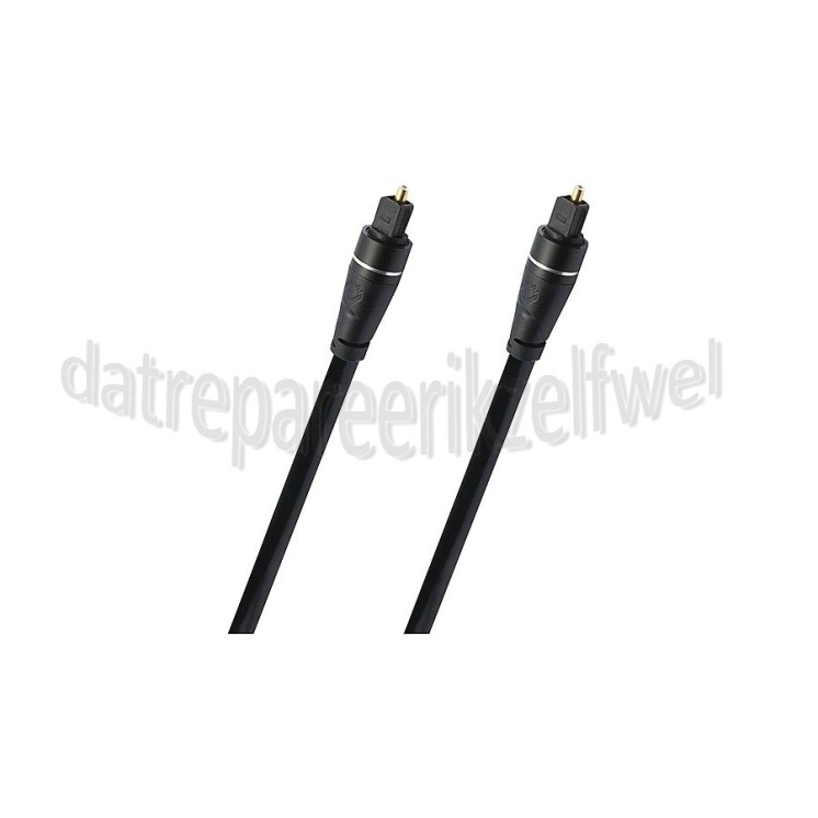 Foto van Oehlbach Optische Kabel Excellence Optische Digitale kabel Vergulde connectoren, 3 meter 