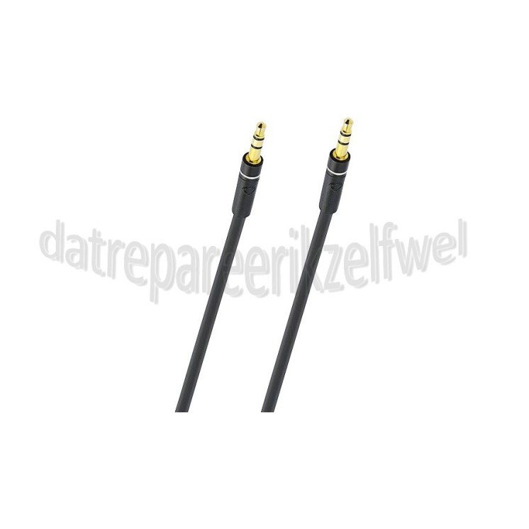 Foto van Oehlbach Jack Kabel Excellence Stereo-Audio kabel 3,5mm jack Vergulde connectoren, 0,50 meter 