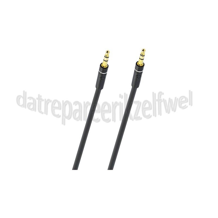 Foto van Oehlbach Jack Kabel Excellence Stereo-Audio kabel 3,5mm jack Vergulde connectoren, 2 meter 