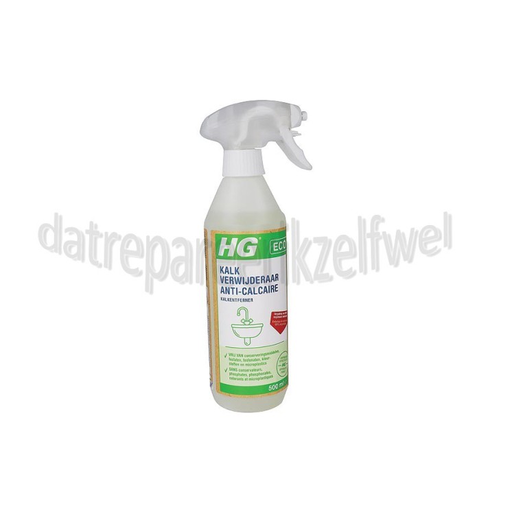 Foto van HG Reiniger Eco Kalk Verwijderaar allerlei soorten ondergronden 