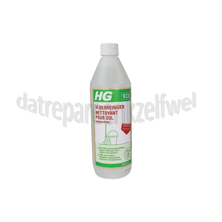 Foto van HG Reiniger Eco Vloer Reiniger harde vloeren 