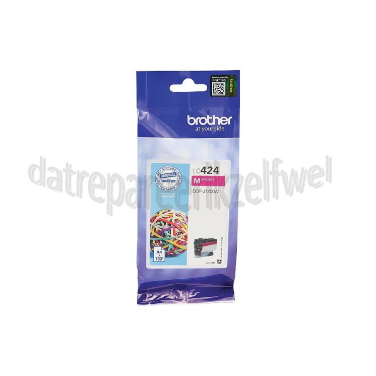 Foto van Brother Inktcartridge LC424 Magenta DCP-J1200W 