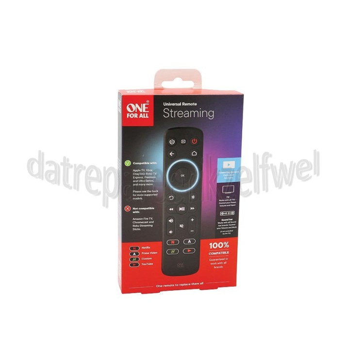 Foto van One For All Afstandsbediening Streamer Remote Streaming apparaten en diensten 