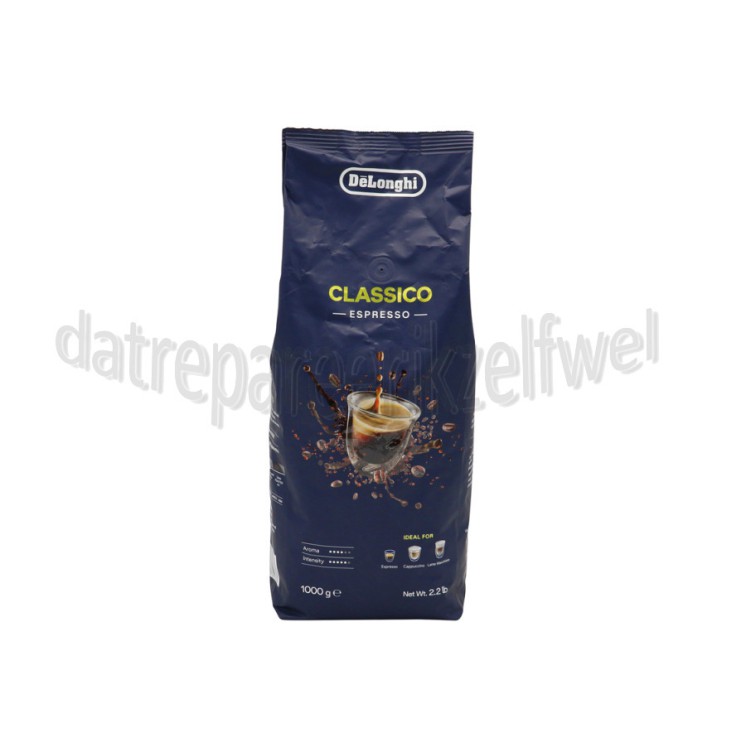 Foto van DeLonghi Koffie Classico Espresso Koffiebonen, 1000 gram 