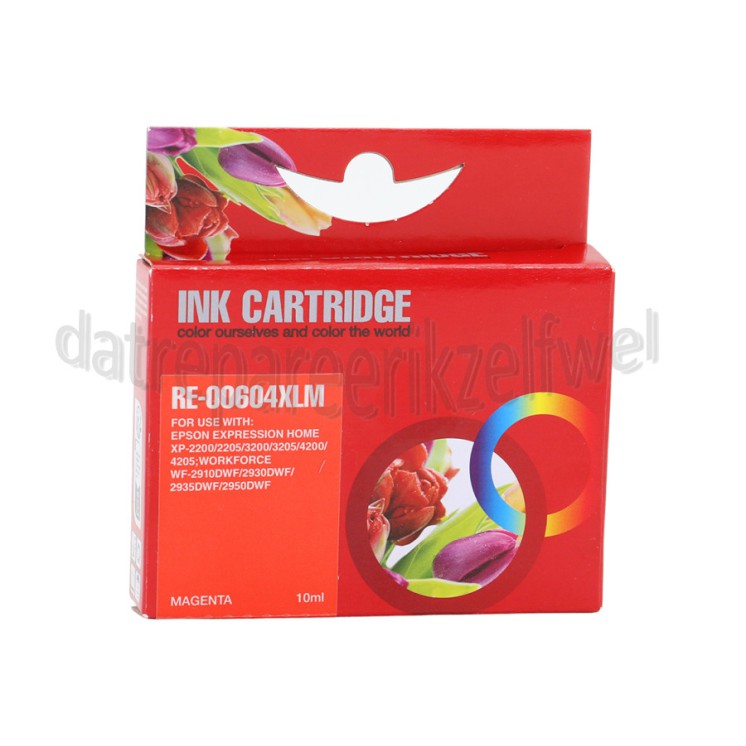 Foto van Inktcartridge 604 Magenta XL XP2200, 3200, 4200, WF2910 