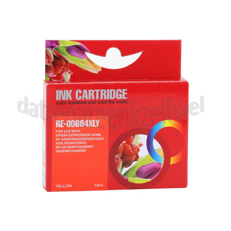 Foto van Inktcartridge 604 Yellow XL XP2200, 3200, 4200, WF2910 