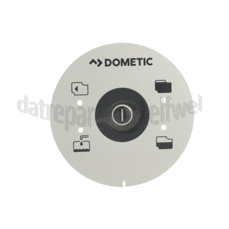 Foto van Dometic Sticker Bediening CT4050, CTW4110 