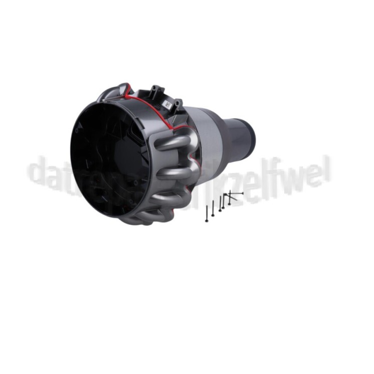Foto van Dyson Reservoir Cycloon Sprayed Nickel/Iron Red SV16 Outsize Absolute 